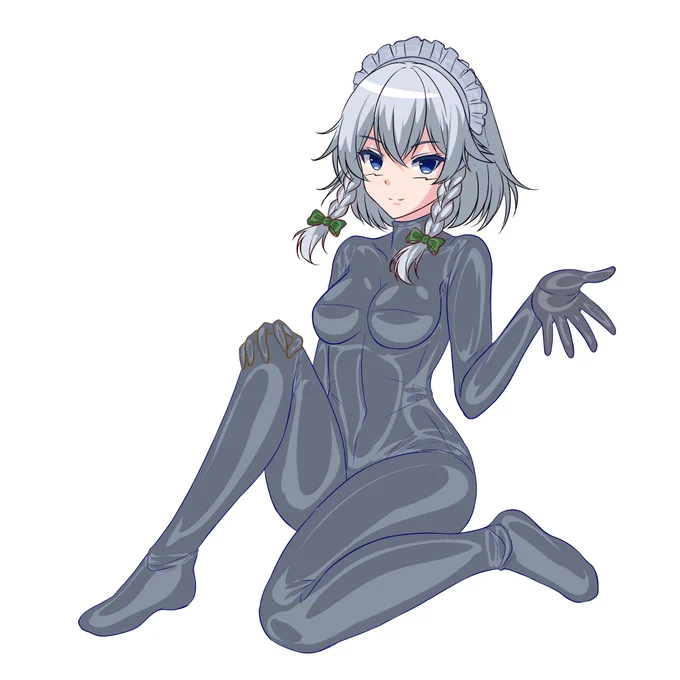 次ラフ原点回帰(セルフリメイク咲夜さん)