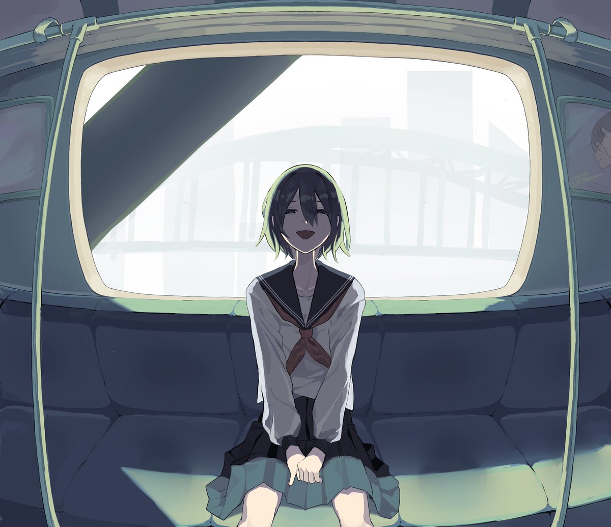 ホラー系テイストに挑戦
#イラスト #創作
#不気味 #不穏