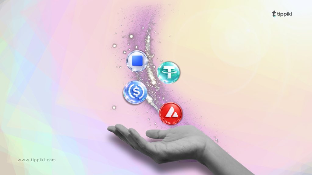 Stable money. 
Instant delivery. 
USDC &amp; USDT 
on AVAX + Base

Fast, reliable support for creators. 
No volatility, no wait. 
Just seamless value, delivered.