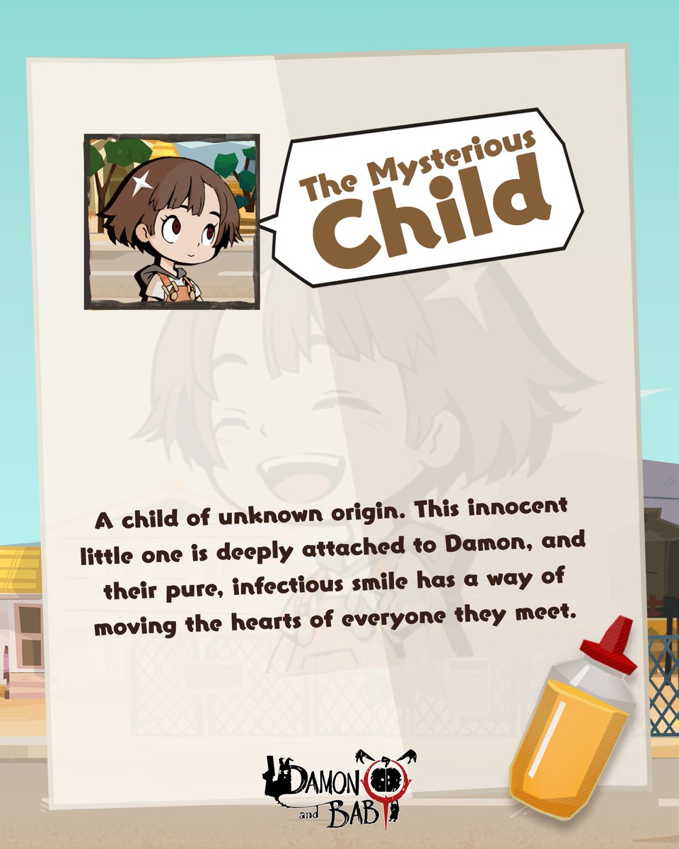 Say hi to the Mysterious Child that’s never far from Damon’s side. 

Wherever they go, hearts soften, tempers fade and even demons start making questionable life choices.
#DAMONandBABY