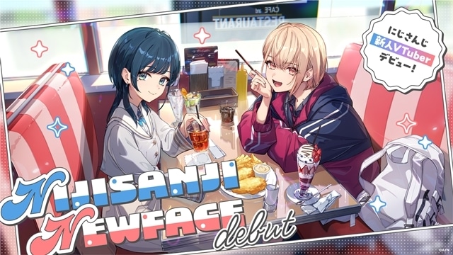 にじさんじ　うみゃみー　白砂あやね　水面まどか　チェキ風カード　アクスタ　缶バ VTuber/バーチャルライバーグループ「#にじさんじ」より、「#白砂