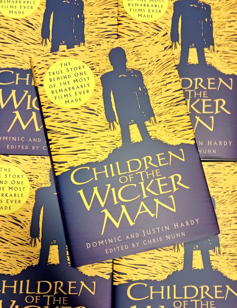 WaterstonesWton's tweet photo. Another great #WolvesLitFest event as Justin Hardy and Chris Nunn bring the Children of the Wicker Man documentary and book to #Wolverhampton's brilliant Lockworks Cinema. Tickets still available: https://t.co/pUEDUMHsGd.. https://t.co/OruRyekReB