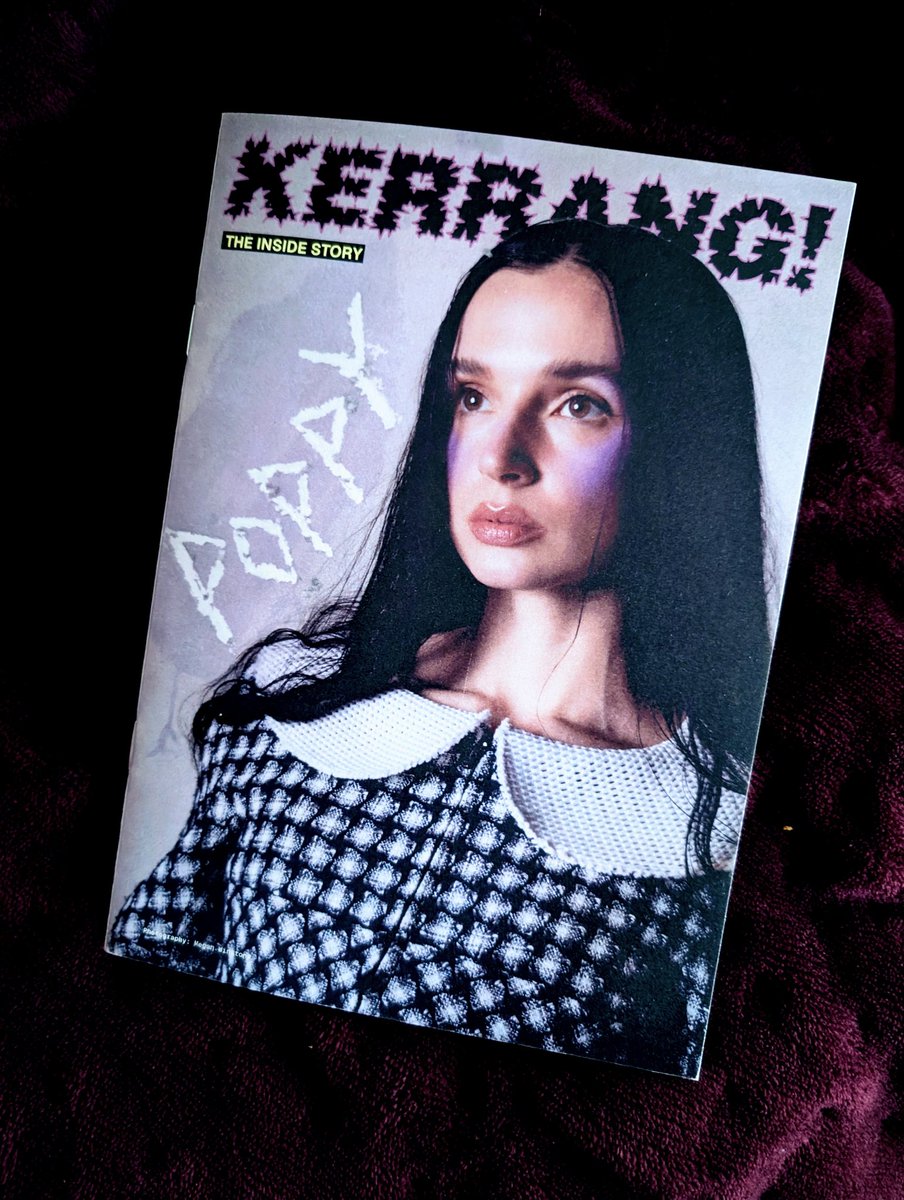TatumsDollhouse's tweet photo. My Kerrang Poppy Zine came! 🖤 #impoppy #poppy #poppyseed https://t.co/cP5z5H47Bt