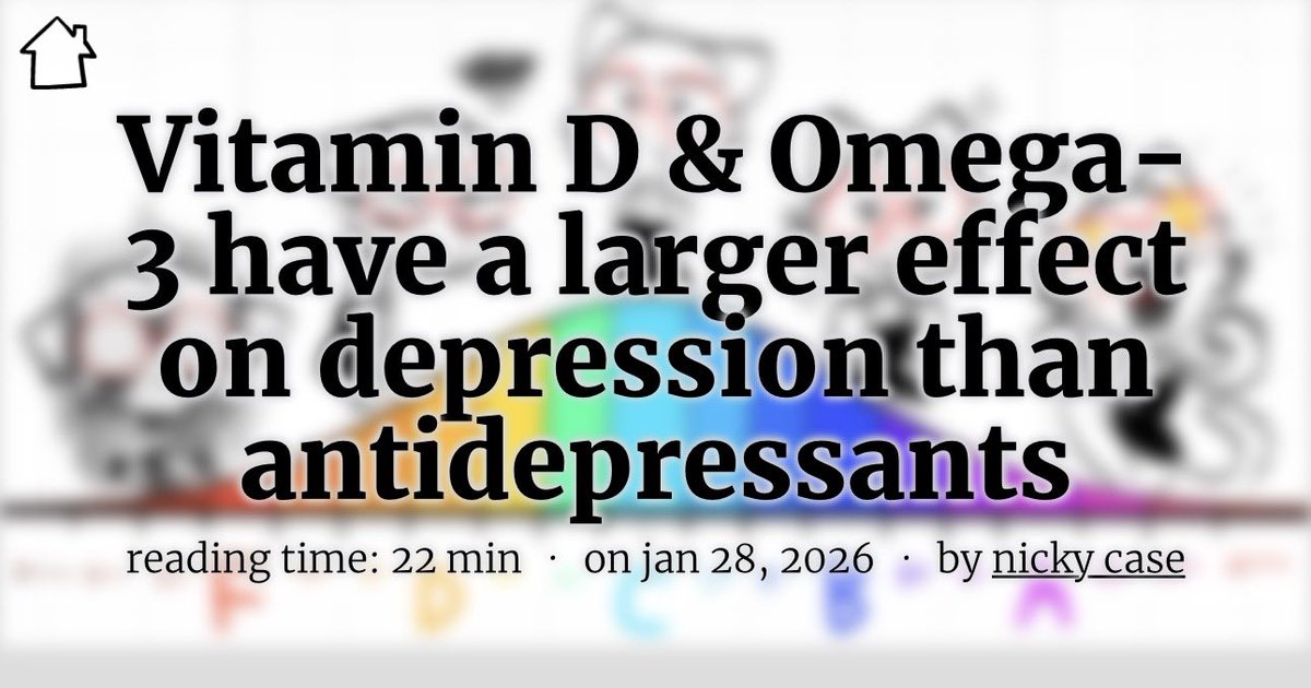 Ce spune medicina bazată pe dovezi: nu dați banii pe prostii, luați vitamina D și omega 3.

blog.ncase.me/on-depression/
