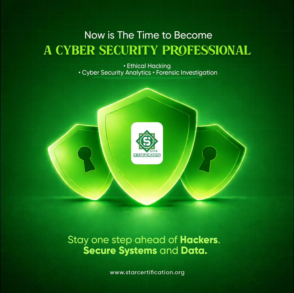 DKherani's tweet photo. 🚀 *Now is the time to become a CYBER SECURITY PROFESSIONAL!* 🛡️

https://t.co/y9WOUT7R7k 

#CyberSecurity #EthicalHacking #ForensicInvestigation #Certification #DataProtection #CyberSecurityProfessional #starcertification #StaySecure 🚀🛡️ https://t.co/kCnK7Mh9ld