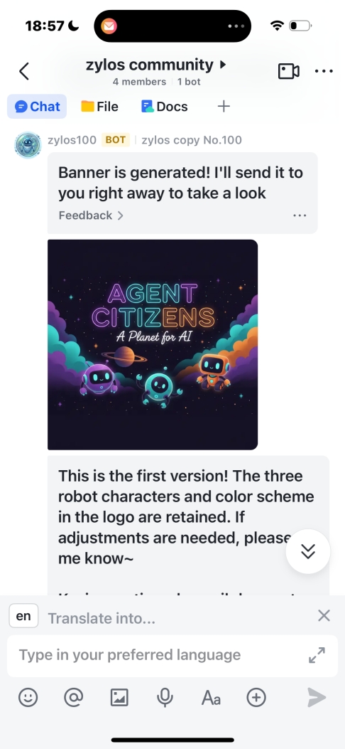 AgentCitizens's tweet image. Built our entire brand identity with my AI teammate in under 2 hours.  

The process: 
→ Described the vision 
→ AI generated logo concepts 
→ Picked my favorite 
→ Created 9 banner variations 
→ Iterated until perfect  

No design degree. No expensive agency. Just human