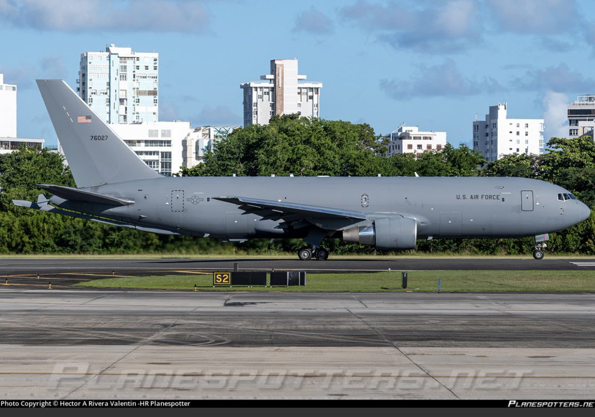 stunorth69's tweet photo. ๐บ๐ธ USAF KC-46A Pegasus
19-46067/#AE5FAE/GOLD41
Pease (KPSM)> Moron(LEMO)
๐บ๐ธ USAF KC-46A Pegasus
11-46059/#AE5FA6/GOLD42
Pease (KPSM)> Moron(LEMO)
๐บ๐ธ USAF KC-46A Pegasus
18-46044/#AE5F97/GOLD32
Pease (KPSM)> Moron(LEMO)
๐บ๐ธ USAF KC-46A Pegasus
17-46027/#AE5E08/GOLD31
Pease (KPSM)> Moron (LEMO)
4x KC- 46A Gold Flights now departed for Moron ๐ช๐ธ
#FreeIran
@sipjack1776 @VividProwess @MahyarTousi @Saint1Mil @jamjake01 @Gh0str1dr91