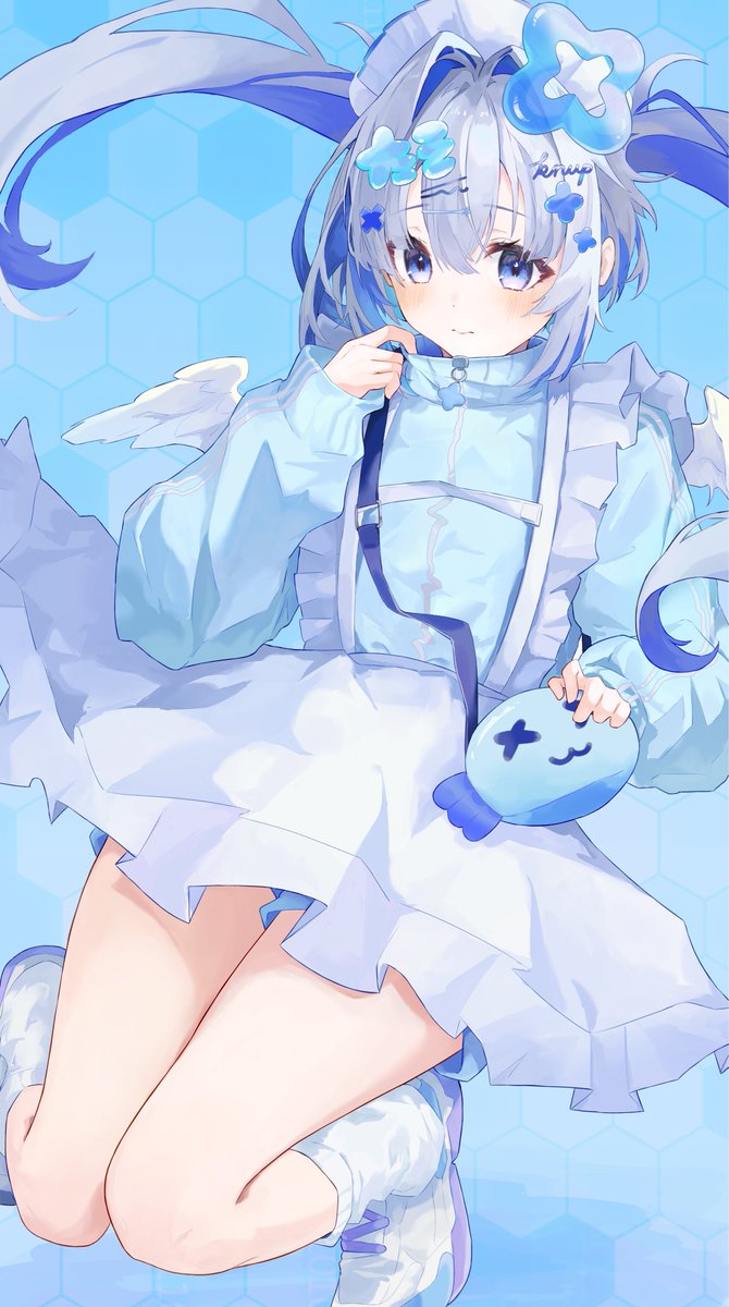 kagamiyoru888's tweet photo. メイドたそ🩵
#かなたーと https://t.co/gi73UiESvo