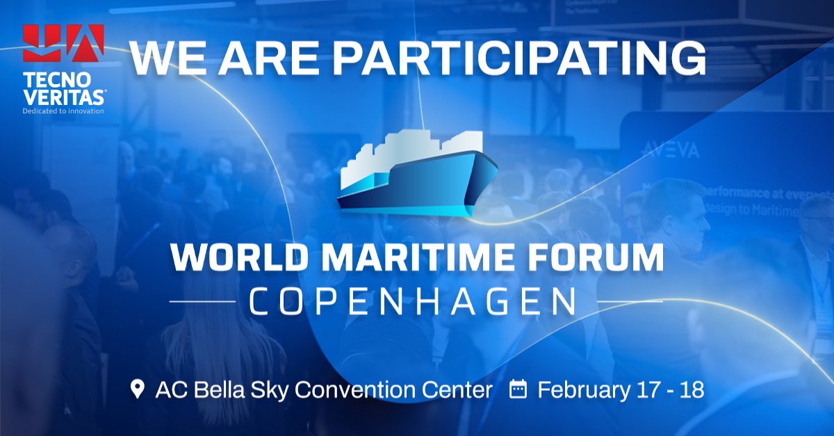 ⚓ TecnoVeritas will be at World Maritime Forum 2026 in Copenhage
📅 18–19 Feb 2026
📍 AC Bella Sky Convention Center
Two days of dialogue, innovation and networking with global maritime leaders, shaping a more efficient and sustainable maritime future 🌱🚢
#WorldMaritimeForum