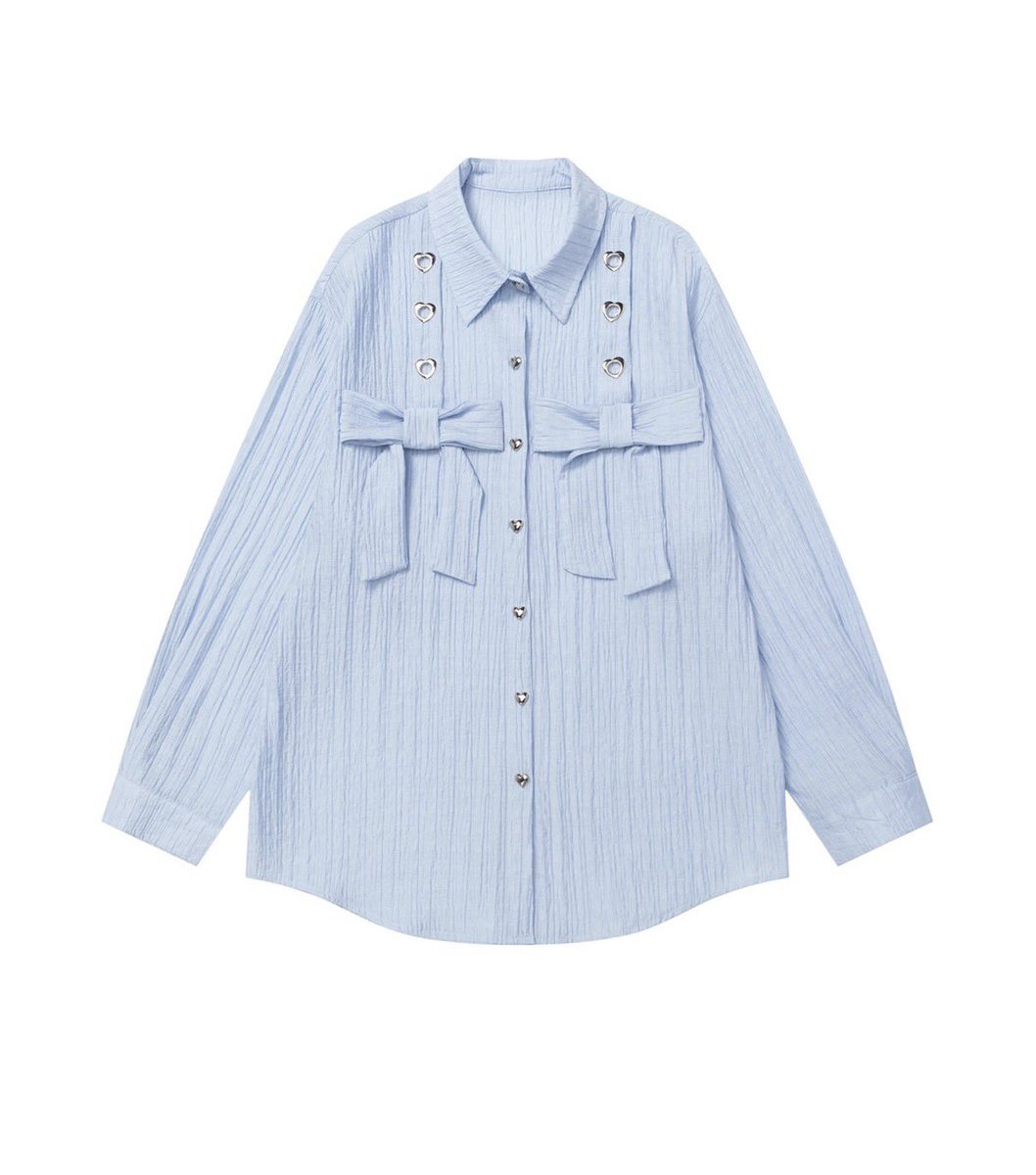 ?櫻坂46 中嶋優月ちゃん 私服✨ □HOOK for girls リボンアイレット 