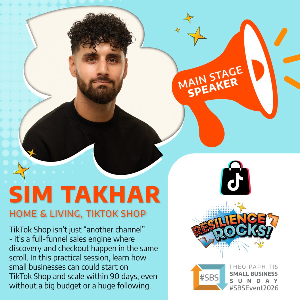 We’re really excited to reveal one of our main stage sessions for #SBSEvent2026 - TikTok Shop: From Zero to Sales: A Practical 90-Day Launch Plan for Small Businesses.

TikTok Shop isn’t just another sales channel - it’s where discovery and checkout happen in the same scroll.