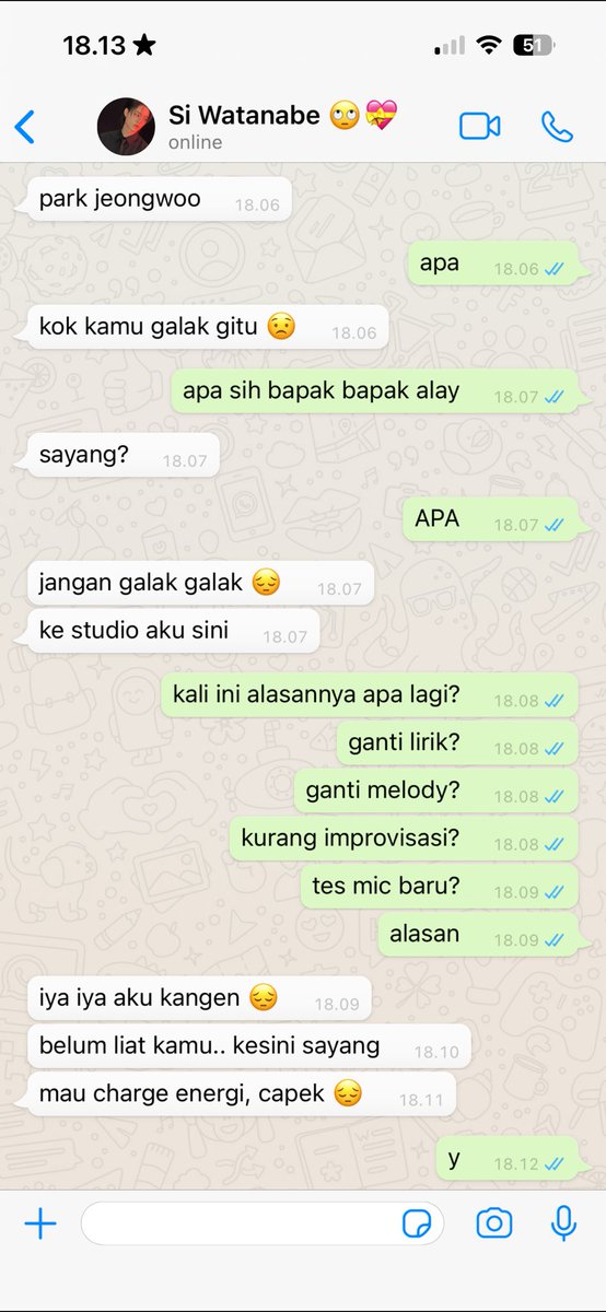 a hajeongwoo au ; from this to this 😔☝🏻