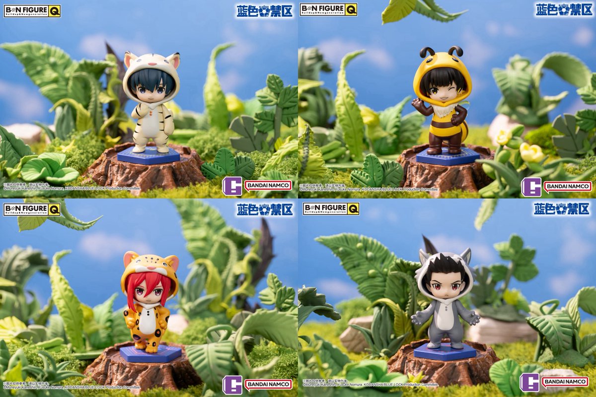 中国新商品発売情報】 ブルーロック × 万代 BN FIGURE Q ～森の