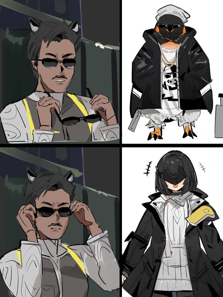 the_olphy's tweet image. 管理人ちゃん、ペンギンみたいでかわいいね...