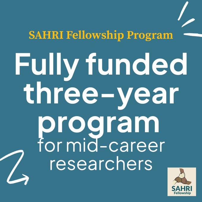 🦠 Call for Applications: Advancing innovation against infectious diseases

🔬 <a href="/EDCTP3/">Global Health EDCTP3</a> offers a 3-year leadership training for mid-career biomedical &amp; clinical researchers from sub-Saharan Africa

🗓️ Deadline: 1 Feb 2026

🔗 shorturl.at/M6qQM