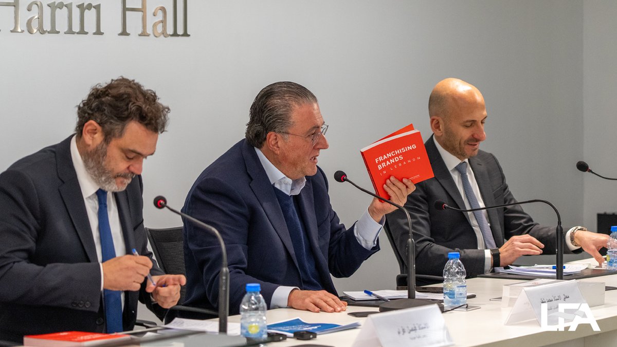 LFAlebanon's tweet photo. Economic organizations and the franchise sector engage with the Municipality of Jounieh to discuss development visions and future projects shaping the city’s transformation.

#LFA #LFALebanon #LebaneseFranchiseAssociation #Franchise #Lebanon https://t.co/RlU1BeXwyF