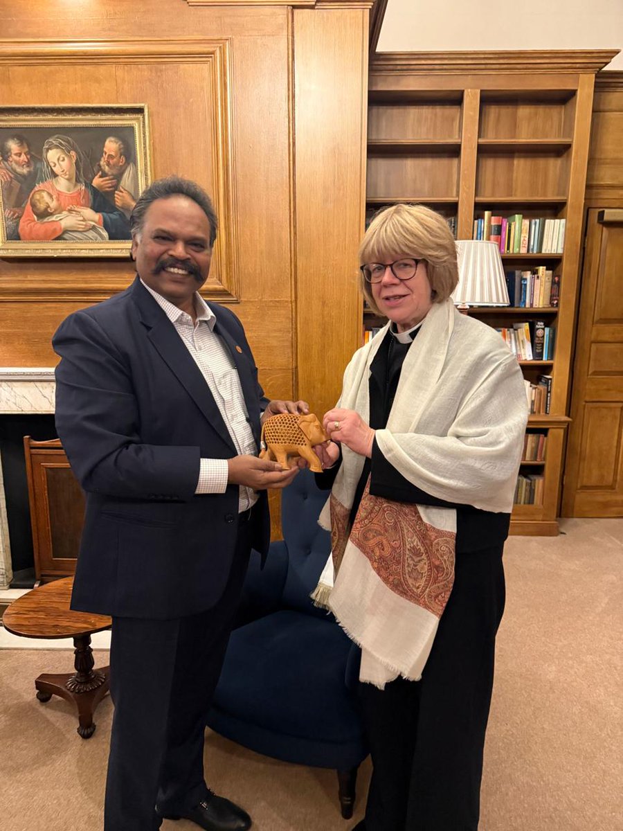 FernandasRaja's tweet photo. Heartfelt congratulations to The Rt Revd & Rt Hon Dame Sarah Mullally on her historic confirmation as the 106th Archbishop of Canterbury. 
@bishopSarahM

Her first act as Archbishop, taking up the Primatial Cross and offering the blessing, beautifully reflected humility, faith, and servant leadership. The affirmation from the Archbishop of York, “Be yourself. For it is you that God has called,” speaks profoundly to this moment.

The inclusive nature of the service, with contributions from diverse church and community groups across the Anglican Communion, resonates deeply with the fraternal relationship shared between the Church of England and the CSI Synod, a bond rooted in unity, mutual respect, and shared mission.

At a time when the Church is called to witness courage and compassion, women’s leadership at the highest level is not only a sign of hope but a blessing for the whole Church and society. May her ministry strengthen justice, reconciliation, and inclusive discipleship across the global Communion.

With prayers and solidarity.
- Adv. C. Fernandes Rathina Raja

@CMOTamilnadu @Udhaystalin @Office_of_Udhay @InigoIrudayaraj @thirumaofficial @DMKITwing @arivalayam @dmk_raja @CbeCorp @TOI_Coimbatore @csisynod @OfficeofABC @churchofengland @DrSubair_Khan @USPGglobal @Oikoumene @AnglicanWorld @waccglobal @cwmission @dioceseoflondon