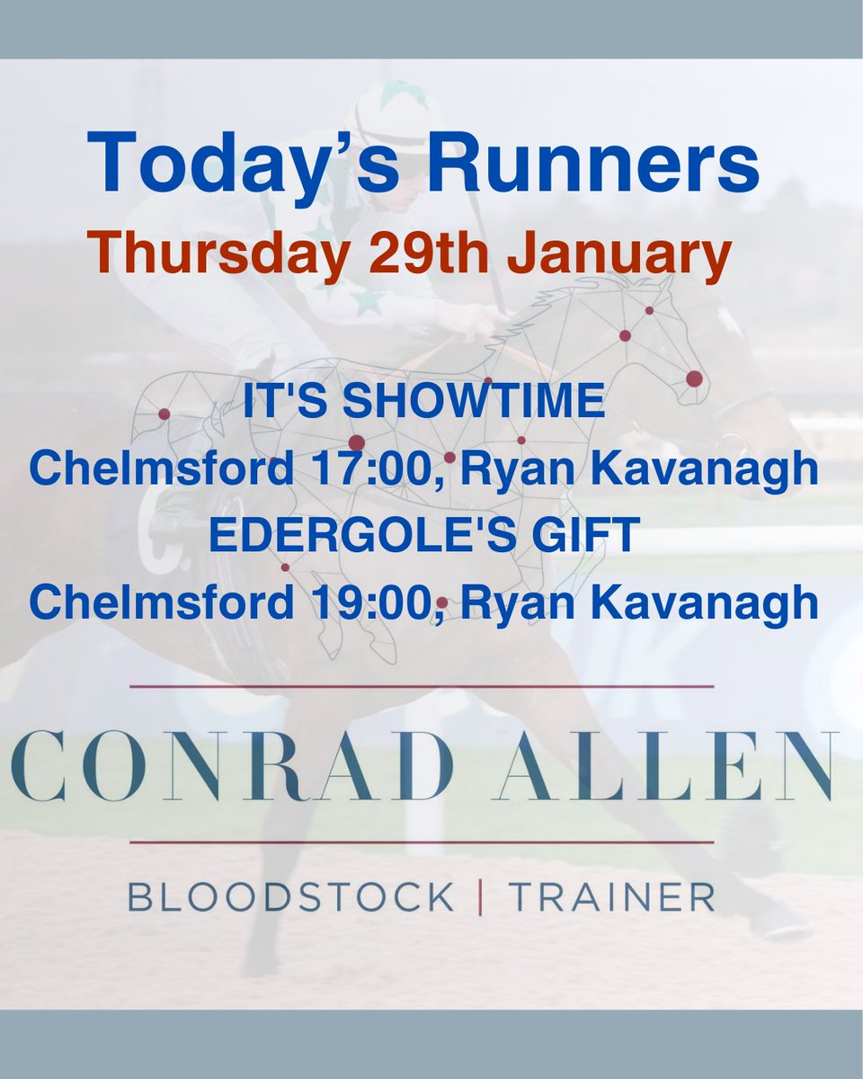 Conrad Allen Bloodstock tweet media