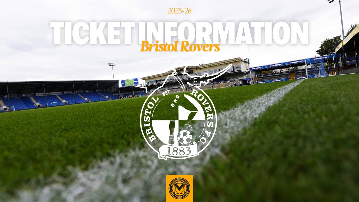 𝗧𝗶𝗰𝗸𝗲𝘁 𝗜𝗻𝗳𝗼𝗿𝗺𝗮𝘁𝗶𝗼𝗻 | 𝗕𝗿𝗶𝘀𝘁𝗼𝗹 𝗥𝗼𝘃𝗲𝗿𝘀 (𝗔)

🎟️ All tickets are digital only and have already been sent via email. If you haven’t received yours, please contact the ticket office as soon as possible.

🔗 shorturl.at/2JmM0

#OneClubOneCounty