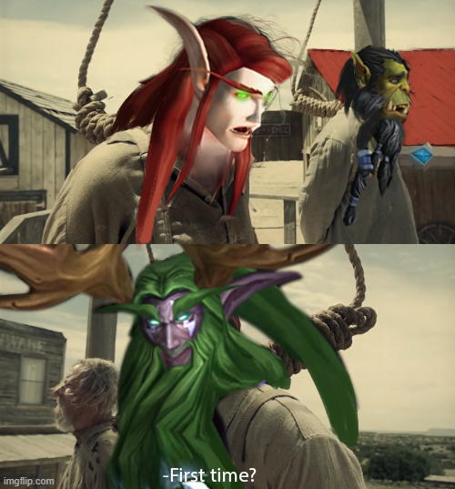 Blood elves I feel you.