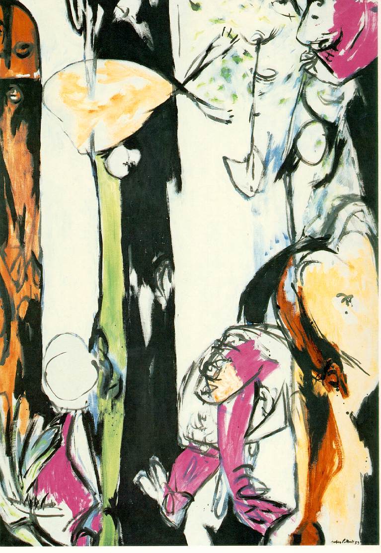 Easter and the Totem #artbots #pollock