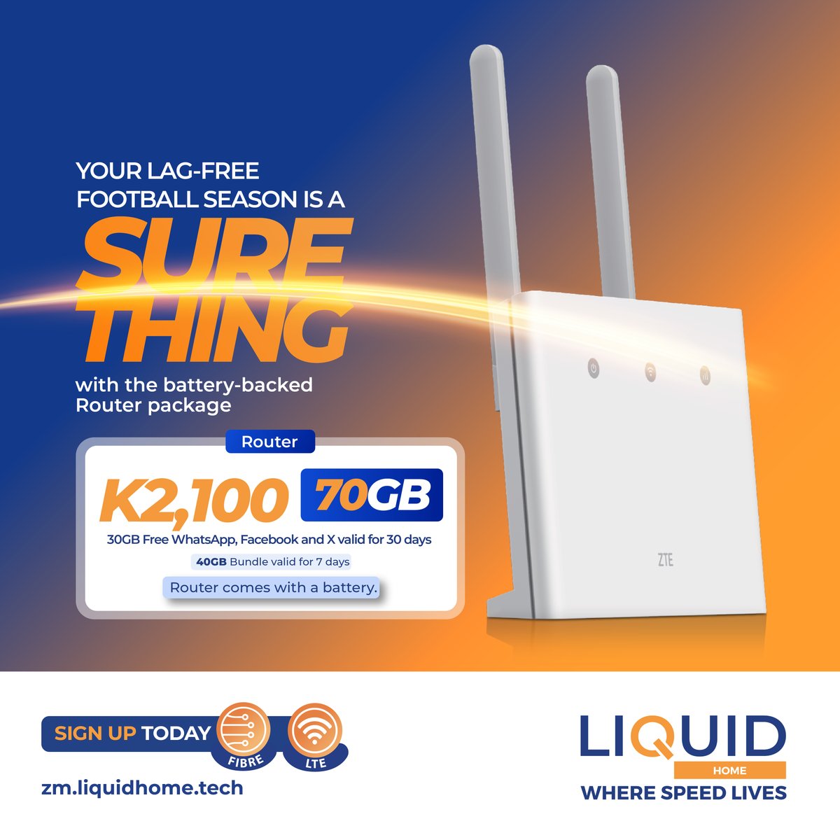 Liquid Home Zambia tweet media