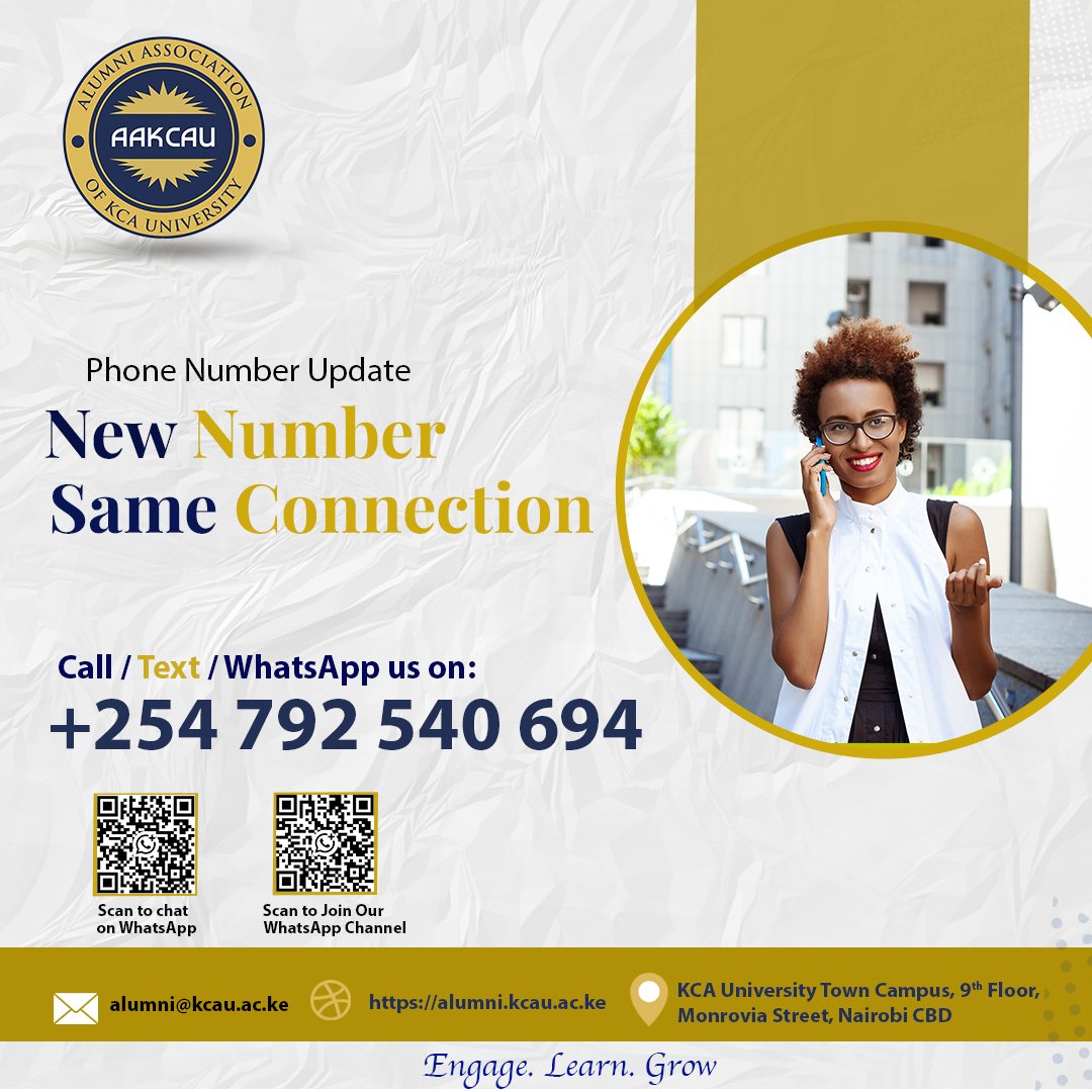 Our phone number has changed.

 Reach us at +254 792 540 694. 

We’re always here to connect with you.