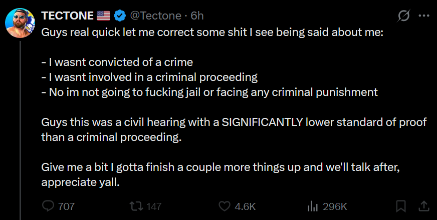 His victim was given a 10 year protective order. That is extremely difficult to get and he's now barred from ever owning a gun. If he BORROWS a gun he commits a felony.

They don't hand those out in Texas on a whim. The judge found probable cause that he was a rapist and stalker.