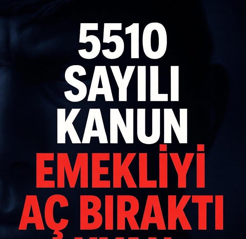 🗣 Ali Tezel:

"Eski 506 sayılı kanun 2008 yılında kaldırılıp yerine 5510 getirilmeseydi şu an 2026 da taban aylık 46.000 TL olacaktı."

#EmekliAçSandıkilaç
#Altın Atacan #perşembe 
#PesDiyorum Yeraltı İlkay