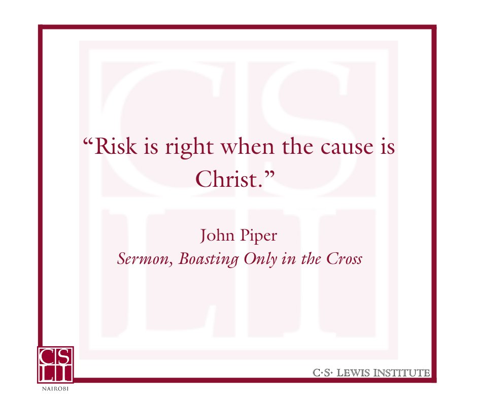 C.S. Lewis Institute Nairobi tweet media