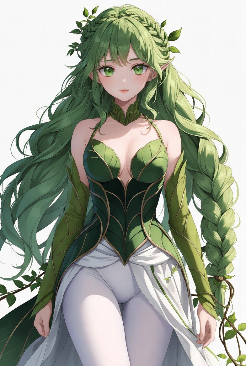 SkyEcoStories's tweet image. Born from ancient roots, wearing the forest like silk 🌿 Whisper to the leaves and they whisper back." #elfgirl #naturefantasy #dryad #greenmagic #etherealbeauty