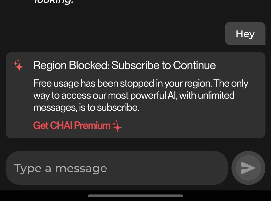 neko_angy_'s tweet photo. 😭...
Is there anyone who know how to fix this????? Help pls😭
( Chai app)
#chai #chaiapp #help https://t.co/rULArXccMv