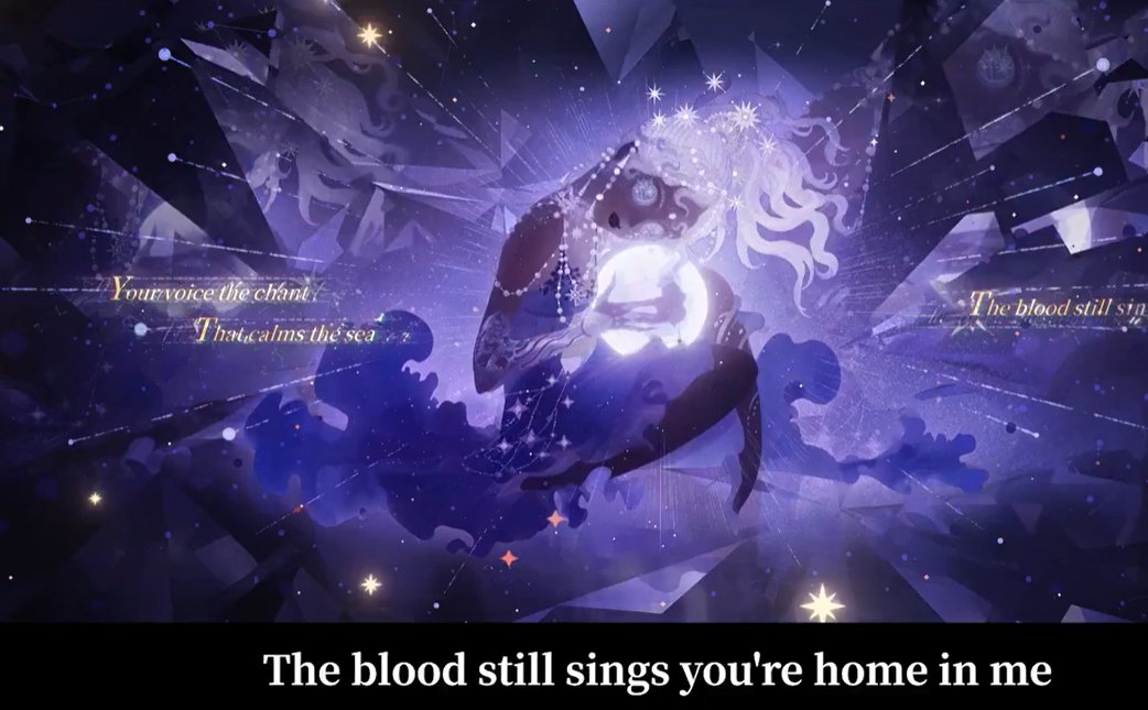 Both Ithaqua's and Patricia's songs being dedicated to their mothers... ☹️☹️☹️ Oh my darlings they love their moms so much. Their songs are so lovely but so bittersweet.