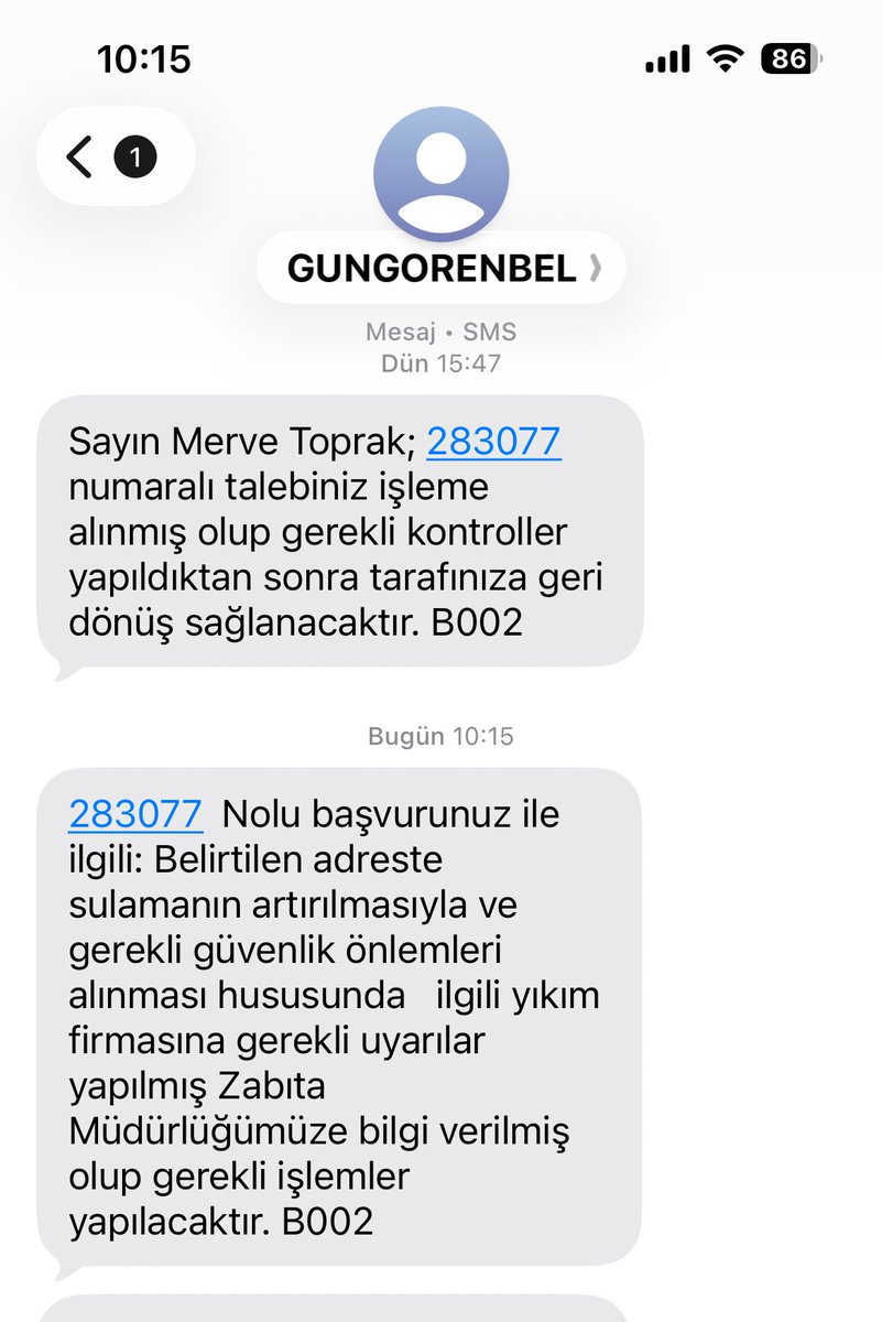 ksncimerve's tweet photo. @Gungorenbld @Bunyamindemirdr Canım belediyem , 24 saat olmadan çözüm buldu 🩵 https://t.co/Wlc0kgzs0z