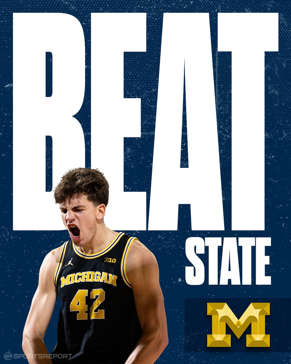 SRWolverines's tweet image. BEAT STATE!