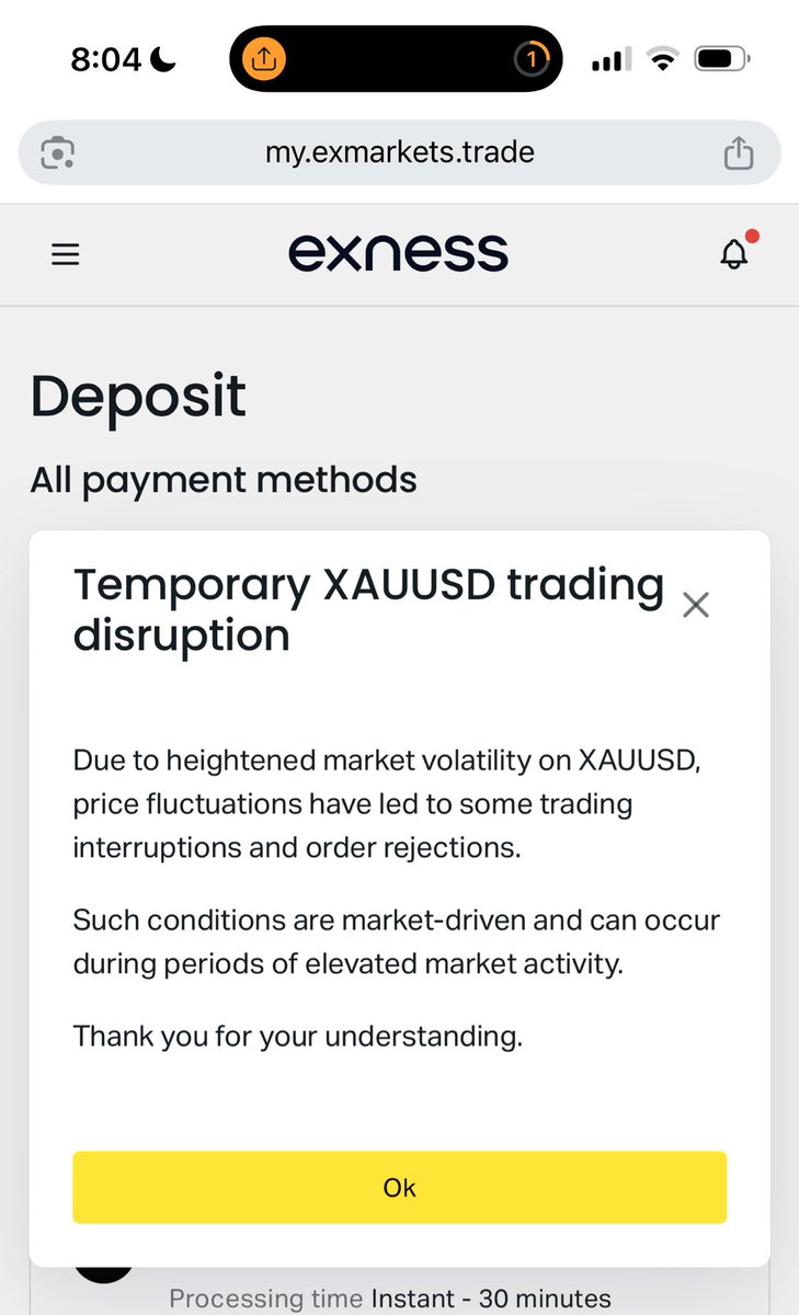 You either make it now as a trader or never make it again , XAUUSD will make you rich , exness broker have stopped us from trading gold 😂😂 , only broker that allows Trading of Gold now is Assexmarkets and still paying out fast 🔥
Sign up with my link and get 50% deposit bonus