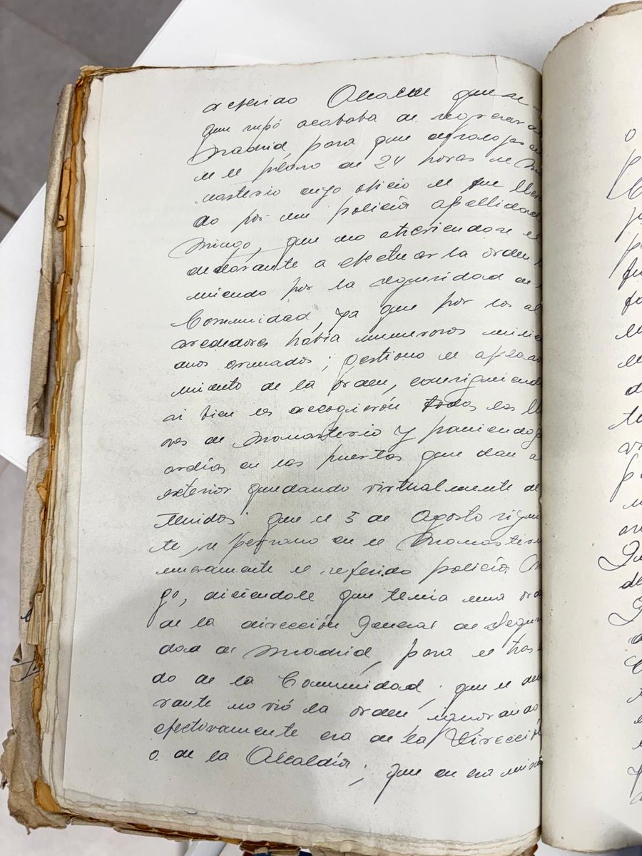 corralcpedro's tweet image. Este señor @GuillerJiGar me acusa de mentir por decir que en Paracuellos fueron asesinados 66 agustinos del Monasterio de San Lorenzo de El Escorial sin que Azaña moviera un dedo. Dejo el testimonio del prior del Monasterio en 1939. La ignorancia, además de faltona, es atrevida.