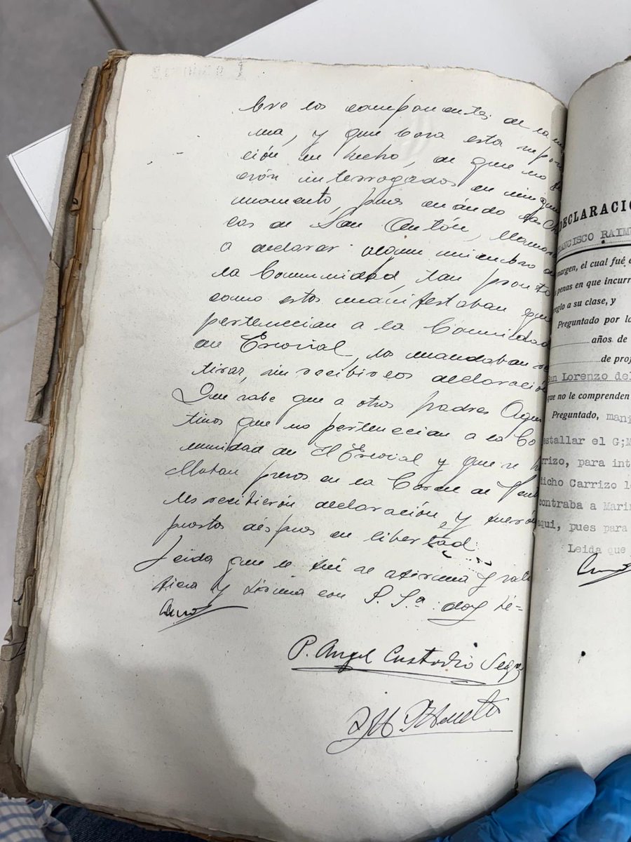 corralcpedro's tweet image. Este señor @GuillerJiGar me acusa de mentir por decir que en Paracuellos fueron asesinados 66 agustinos del Monasterio de San Lorenzo de El Escorial sin que Azaña moviera un dedo. Dejo el testimonio del prior del Monasterio en 1939. La ignorancia, además de faltona, es atrevida.