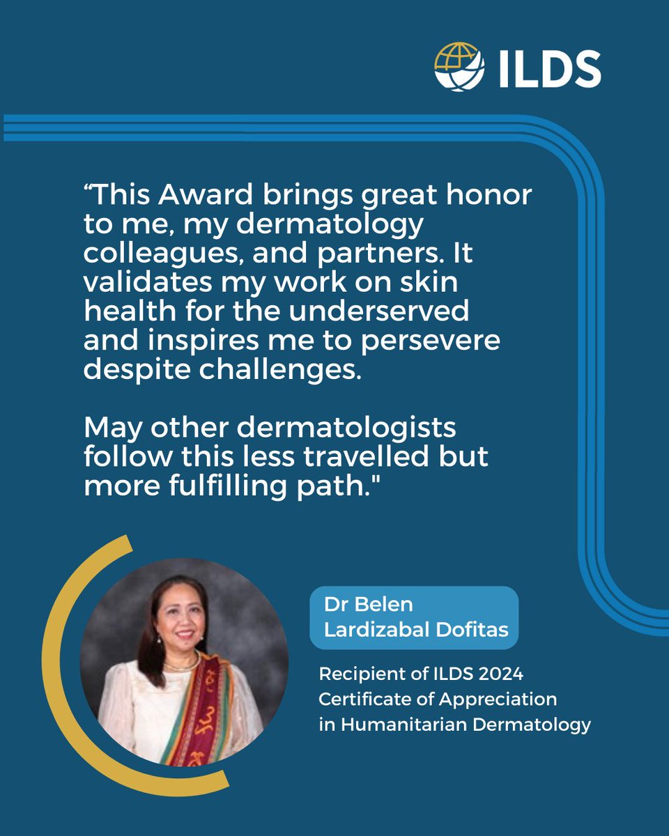 International League of Dermatological Societies tweet media