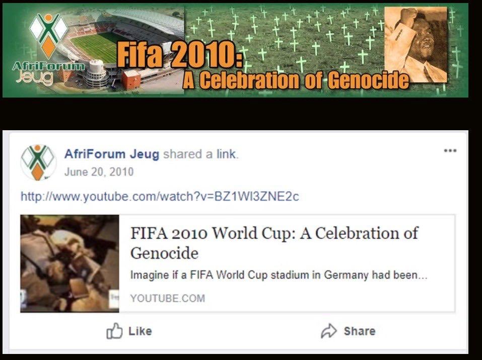 BiancavanWyk16's tweet image. Maybe - time will tell. 

Remember when a younger Afriforum race-grifter tried and failed to obstruct the success of the FIFA World Cup in South Africa.