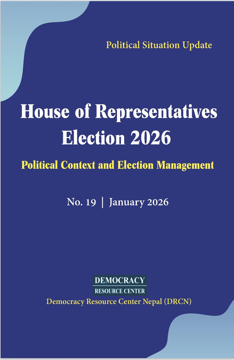 Democracy Resource Center Nepal tweet media