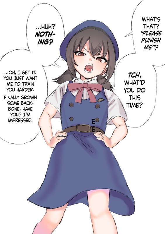 A girl even younger than your sister
You cannot defy her.

She was originally a bright and polite girl, but she wields a strict but loving hand with her subordinates and juniors.
You are someone she educates.

https://t.co/RlzNbSiIT0 
