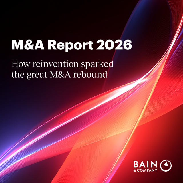 MarcAndreKamel's tweet photo. Bain's Global M&amp;A Report 2026 https://t.co/yCKS6Imjz4 https://t.co/gCWWM636pL