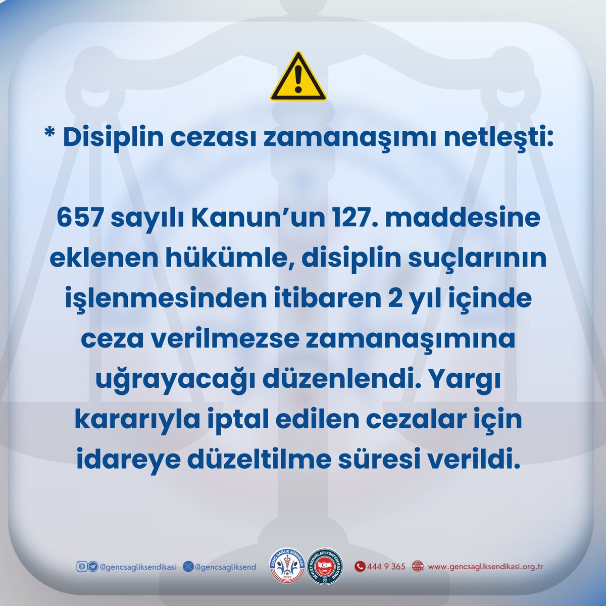 Devlet Memurları Kanunu’nda Bazı Değişiklikler Yapıldı

📌Adaylık ve disiplin hükümleri 

• 56. madde yeniden düzenlendi:
Adaylık süresi içinde;

•Temel/ hazırlayıcı eğitim ya da staj devrelerinden herhangi birinde başarısız olanlar,
•Birden fazla uyarma veya kınama cezası