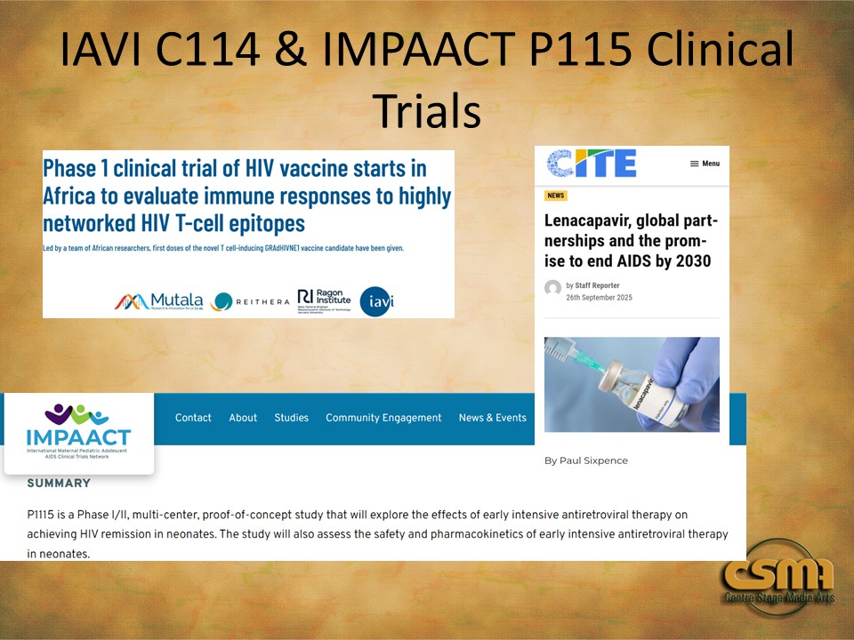 CentreCsma's tweet photo. DID YOU KNOW?

Due to large funding cuts towards HIV cure research by the US government, HIV research including bNAbs at risk.

In Zimbabwe, there are two promising HIV vaccine trials currently taking place, namely, C114 and the IMPAACT P115 trials. https://t.co/ktLt5JM8gC