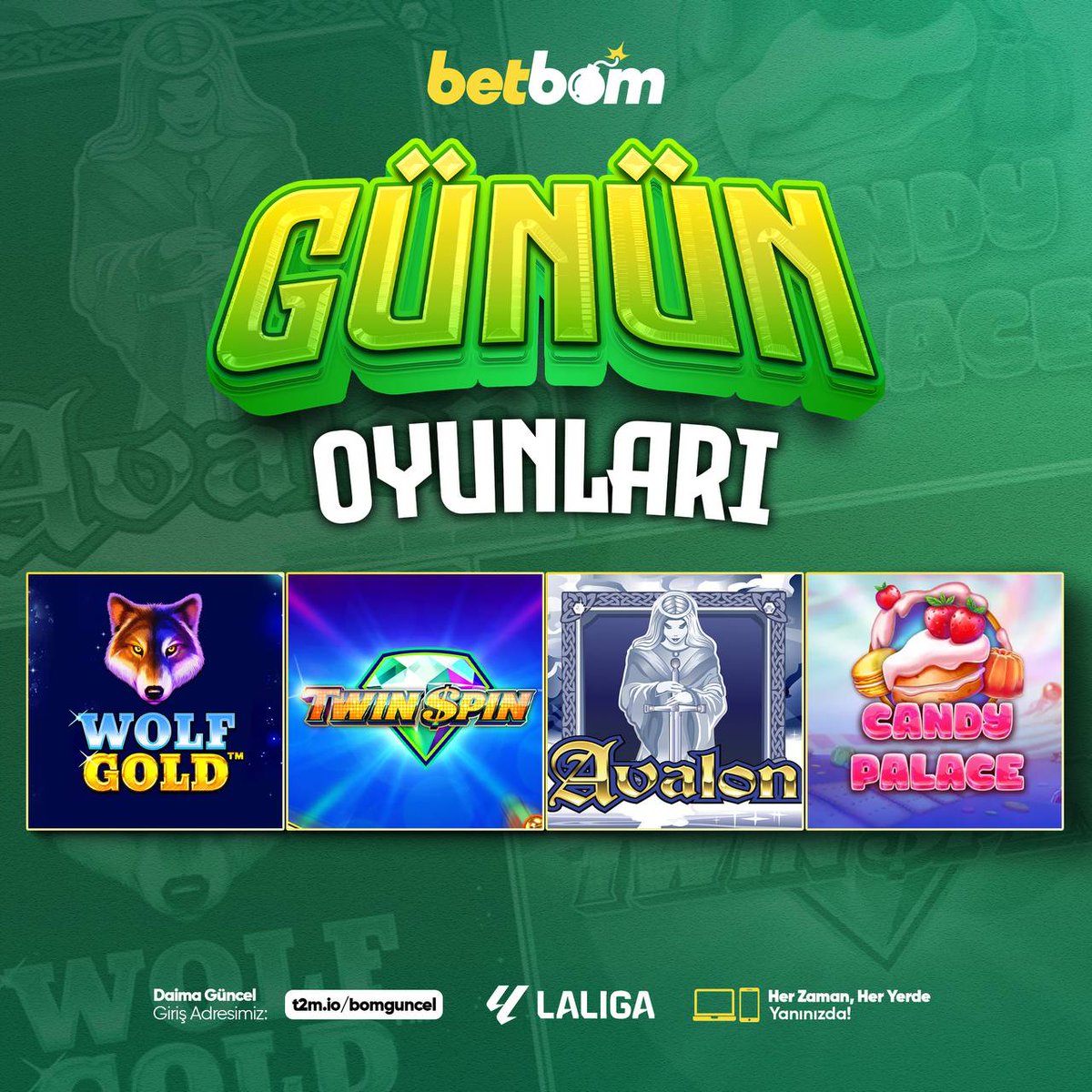 BetBomguncel's tweet photo. Kazanman��n Tadını Çıkar🥂

🎁ZENGİN İÇERİKLERİ VE ARTTIRILMIŞ RTP ORANI İLE GÜNÜN OYUNLARI✅

🫵Şansını Ayrıcalıklı Bir Şekilde Kullanmaya Hazır mısın ?🔟

🌐 GÜNCEL GİRİŞ (https://t.co/hmbrdrmtzF) https://t.co/T3DuVwPmII