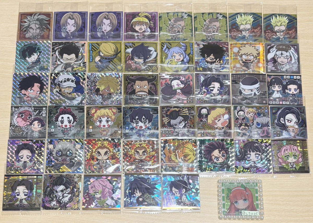 L1O25's tweet photo. 【交換】 HUNTER×HUNTER HUNTERHUNTER ヒロアカ ワンピース ONE PIECE 鬼滅の刃 にふぉるめーしょん デフォルメシールウエハース ウエハース シール 異種

求：ガチャ(めじるし関連)、ハンターハンター関連(シール以外◎)、デスノート関連、チェンソーマンポチタ関連
譲：画像の物

↓ https://t.co/Jz5kuMOS17