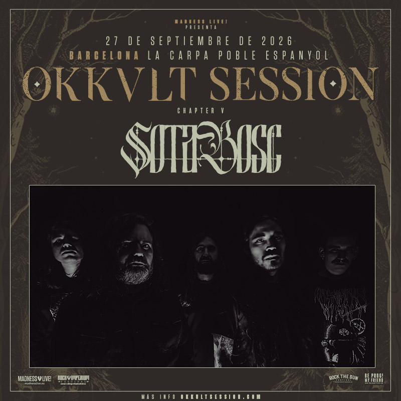 OkkultSession's tweet photo. Desde las entrañas de la escena catalana llega Sotabosc, un proyecto nacido en Barcelona que fusiona raíces de black metal atmosférico, sensibilidad post-rock y una identidad profundamente ligada a la tierra y a la memoria.

🎟 Entradas a la venta en https://t.co/sAwy7BdDYa https://t.co/jIJ8aFzuih