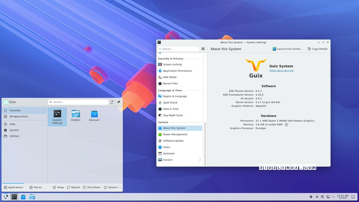 KhurramDev's tweet photo. GNU Guix 1.5 Released with KDE Plasma 6.5, GNU Linux-Libre 6.17 Kernel
https://t.co/3TI0rxkNuA #Linux #OpenSource #Cloud #linuxcertification https://t.co/h2ZlzbL32G