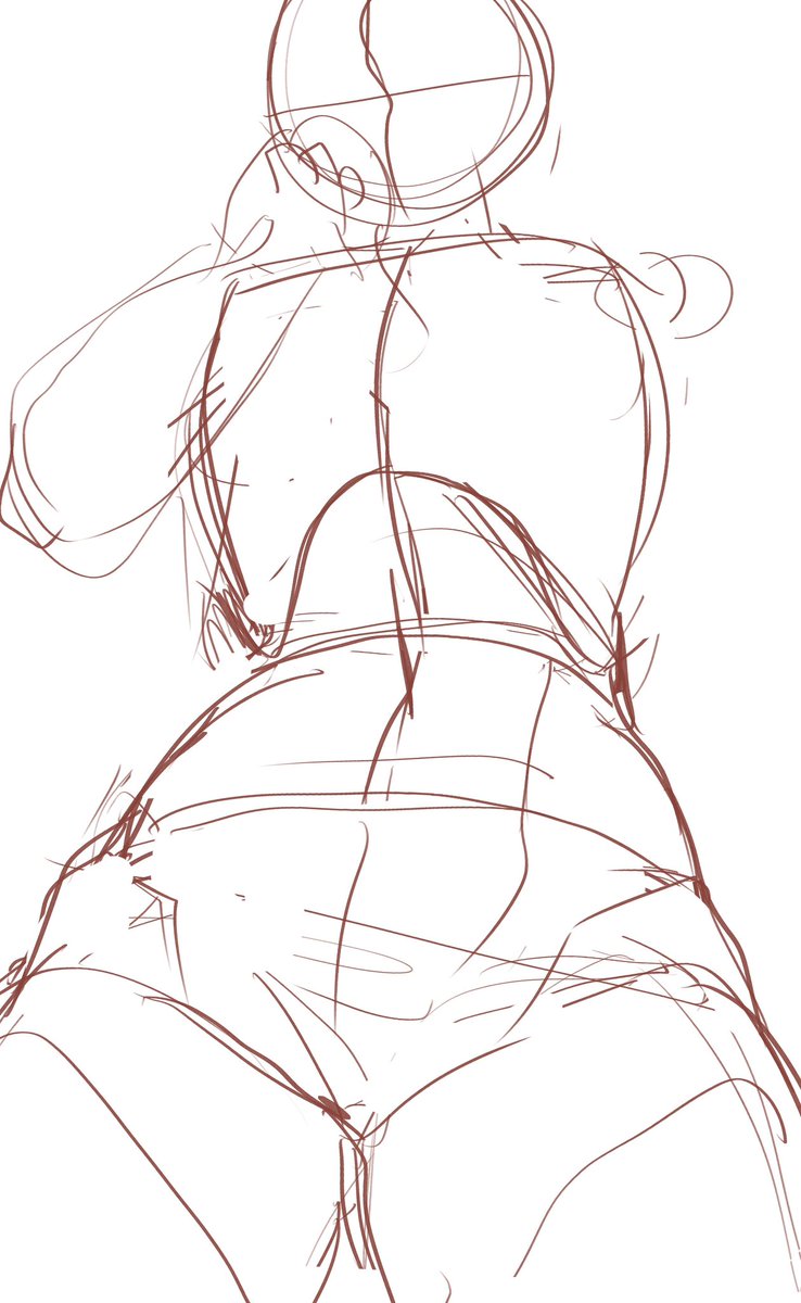 skeb没案 なにがなんでも腹筋をデカく見せたいんだ… 